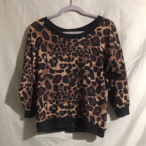 Cato leopard print sweater